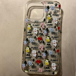 BT21 Character Clear Phone Case